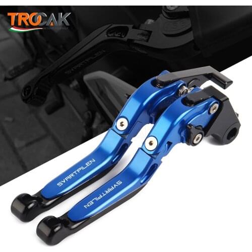 Motorcycle CNC Aluminum Adjustable Brakes Clutch Levers for Husqvarna Svartpilen 401 250 2018 2019 2020 2021 Accessories