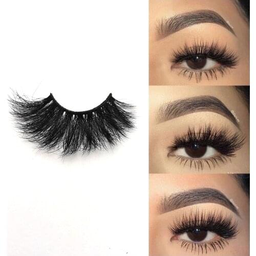 Mink Lashes 3D Mink Eyelashes 100% Cruelty free Lashes Handmade Reusable Natural Eyelashes Popular False Lashes Makeup