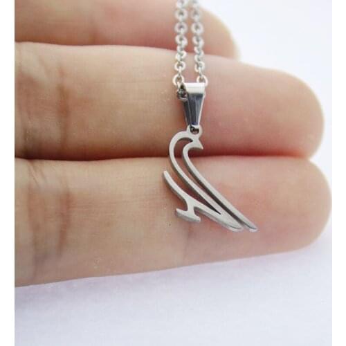 New Arrival 1 Hollow Dove Pendant Bird pigeon Stainless Steel Necklace Ladies Men Kids Necklaces Lucky Gift Necklaces