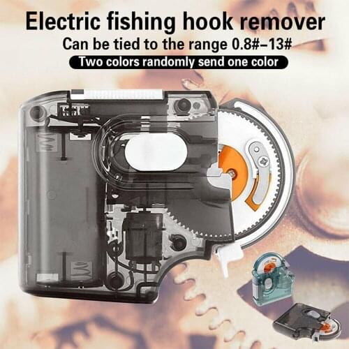 New Design Automatic Portable Electric Fishing Hook Tier Machine Tie Fast Fishing Hooks Fishing Line Tying Device Accessories