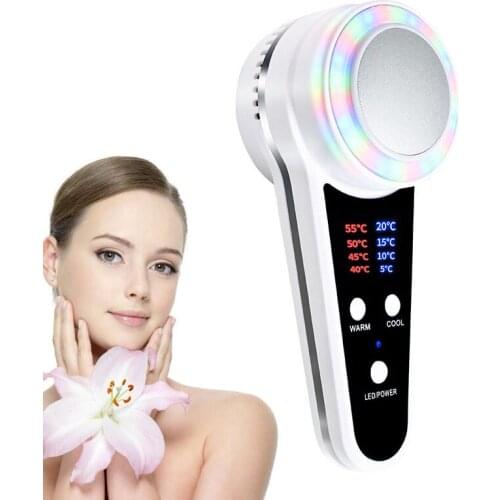 Portable Photon Rejuvenation Acne Treatment Face Care Beauty Massager Skin Lifting Facial Device