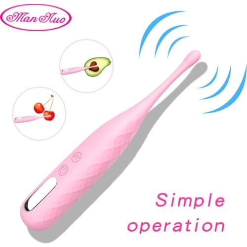 Man Nuo Sex toys for woman Silicone Vibrator Magic Wand Clitoris stimulator Masturbation Waterproof G-spot Dildo Vagina Vibrator