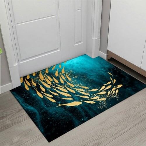 Nordic 3D Dream Goldfish Butterfly Carpets for Living Room Bedroom Area Rugs Cartoon Animal Kids Play Mat Soft Carpet