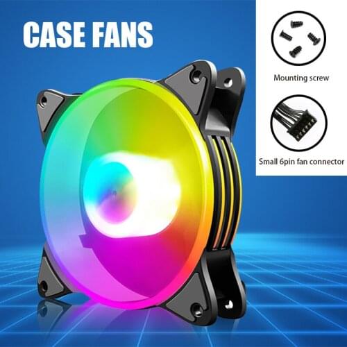 Quiet Computer Cooling PC Fans Colorful Cooler PC Case Computer Case Fan For Computer GK99