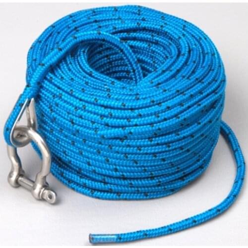 Marine Boat Suitable TRAC Premium Anchor Rope for all electric winches 100'(30m) x 3/16" (5mm)