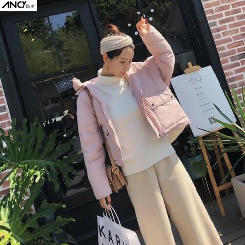 Women newest hooded short duck down jacket female fashion big pocket warm coat thickened popular winter jackets for ladies