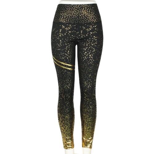 Women Dot Sequins High Waist Hip Lift Yoga Leggings Skinny Pants Sport Trousers Leggings Skinny Pants Sport Trousers Gym Girl