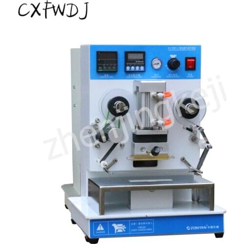 ZY-RM3 Hot Stamping Machine Production Date 220V/60HZ Pneumatic Hot Stamping Machine Stamp Horizontal and Vertical Font