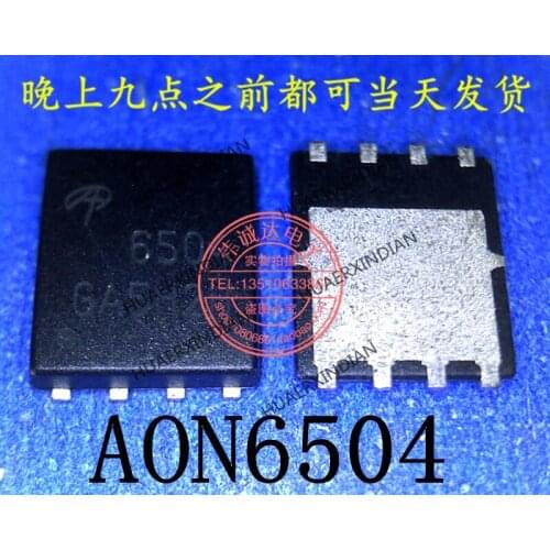 1Pieces New Original AON6504L AON6504 AO6504 6504 QFN8 In Stock Real Picture