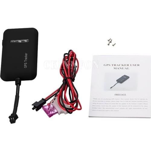 50Pcs/Lot Realtime GSM/GPRS/GPS Car GPS Vehicle Tracker Quad Band Tracking Device GT02+/GT02A