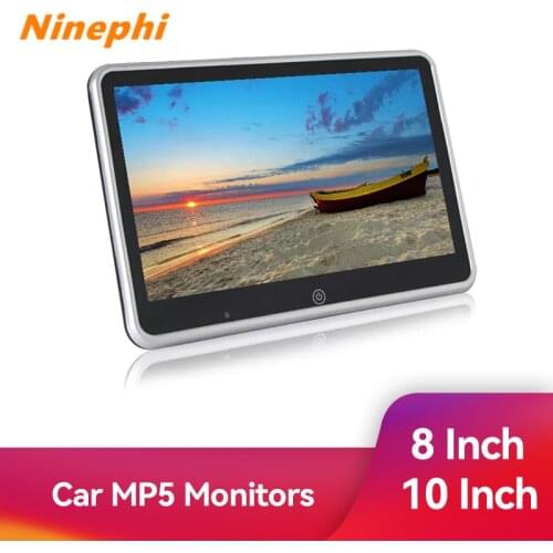 10.1 Inches External Car Headrest DVD Player Rear Seat Screen Monitor DVD/VCD USB/SD/HDMI/IR/FM SH1018 Rear Seat Entertainment