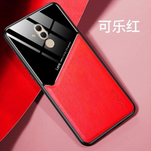 Huawei Mate 20 Lite SNE LX1 LX2 LX3 Case PU Leather Mirror Glass Back Cover Hard Case for Huawei Mate20 Lite SNE-LX1 SNE-LX2