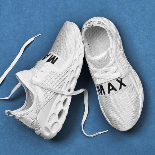 Weweya Letter Unisex Shoes Men Mesh Sneakers Casual Shoes Man Trainers Walking Shoes Male Outdoor Footwear Size 46 Couple Tenis