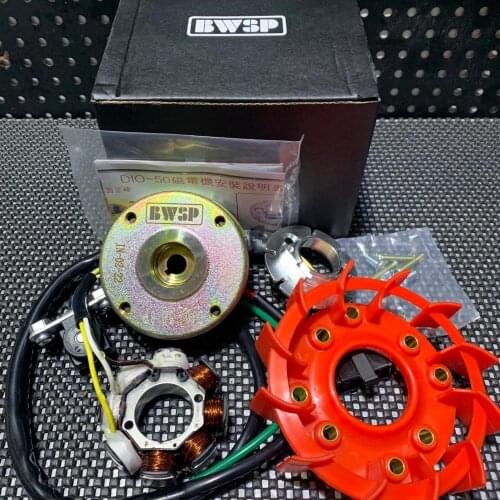 DIO50 AF18 AF28 Rotor Ignition Lightweight With 8 Coil Racing For Engine Power BWSP Generator Tuning Magneto Stator Dio 50