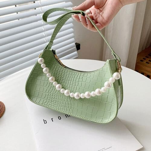 Summer Fashion Solid Color Handbags For Women Designer Pu Leather Shoulder Bag Animal Prints Retro Trending Ladies Crossbody Bag