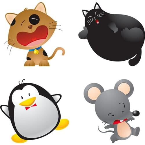 Three Ratels QMH47 Lovely pet cartoon sticker childcare place decoration home sticker