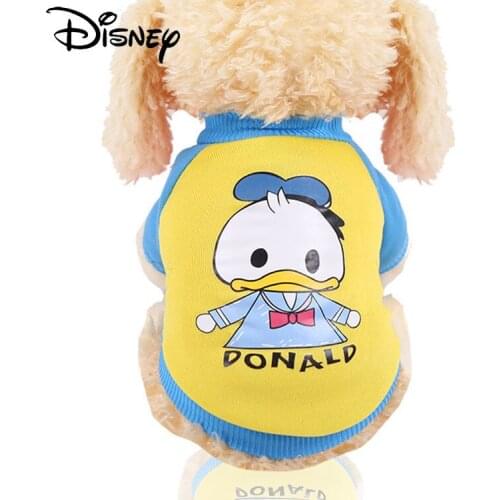 Disney Fashion Cartoon Pet Plush Clothing Simple and Comfortable Autumn and Winter Models of Small and Medium Large Dog Clothing