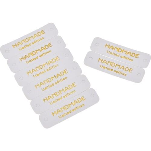 New DIY Handmade Sewing Women Clothing Bags Decor Accessories For Synthetic Leather Labels Supplies Materials