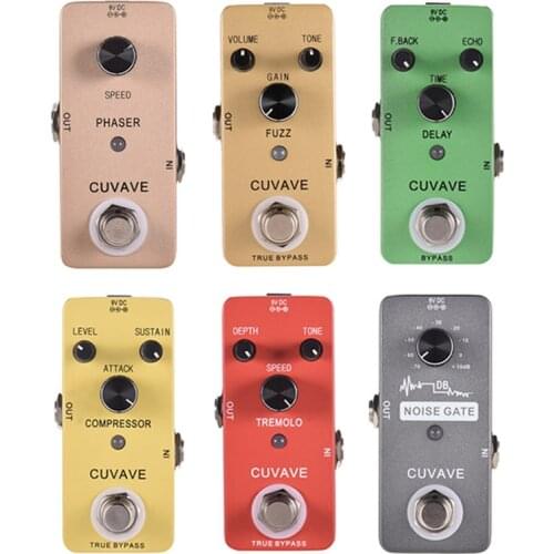 COMPRESSOR Guitar Effect Pedal Classic Compress Zinc Alloy Shell True Bypass Guitar Pedal For guitar accessories