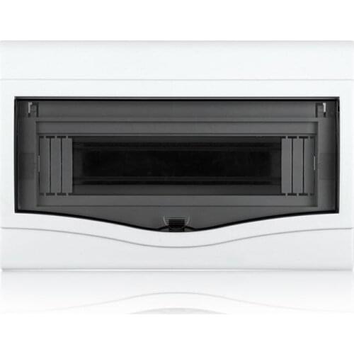 Plastic Electrical Distribution Box Home Lighting Box for 2-4/5-8/9-12 Ways Surface Mounted Circuit Breaker