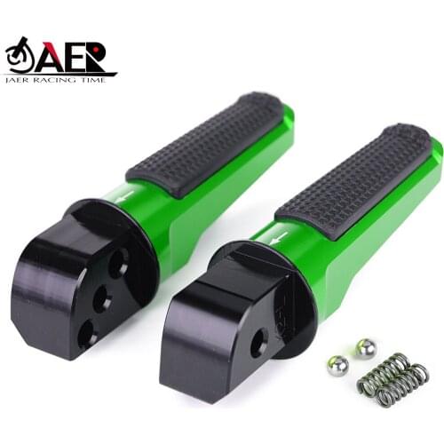 CNC Motorcycle Foot Pegs Rear Rider Pedal for Kawasaki ER6F ER6N Z650 Z750 Z750R Z800 Z800E Z900 Z900RS Z1000 Z1000R/SX