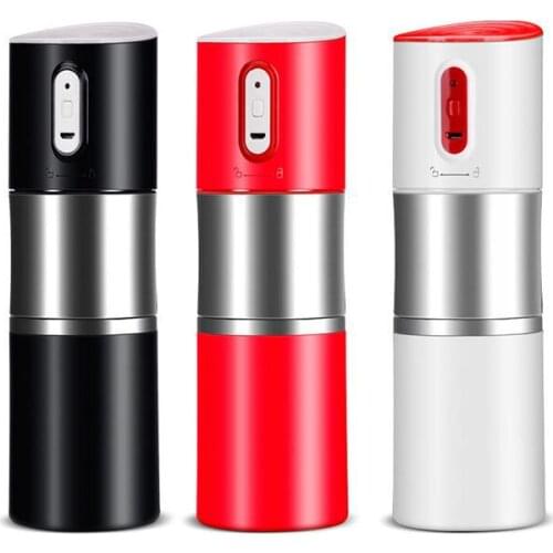Portable Automatic USB Recharge Coffee grinder Hand Held Home Office Car Outdoor Brew Small Coffee Bottle for 30ML coffee powder