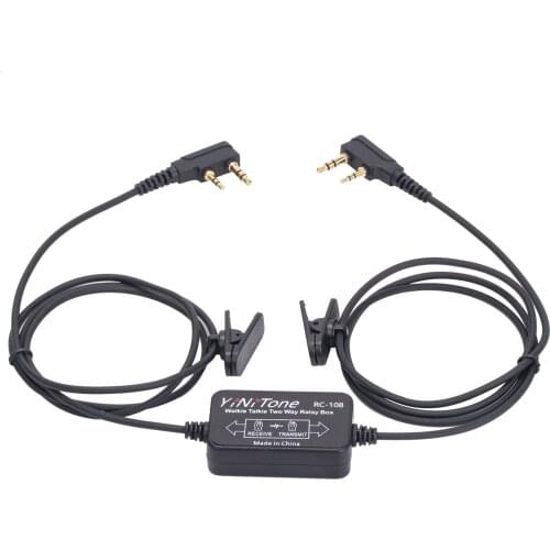 RC-108 Two Way Relay Walkie Talkie Repeater Box For Two Handheld Radio Baofeng Wouxun Puxing K Port High Quality And Practical