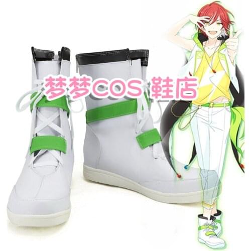 Ensemble Stars SWITCH Natsume Sakasaki Cosplay Boots Shoes Costume Accessories Halloween Party Boots Custom Made
