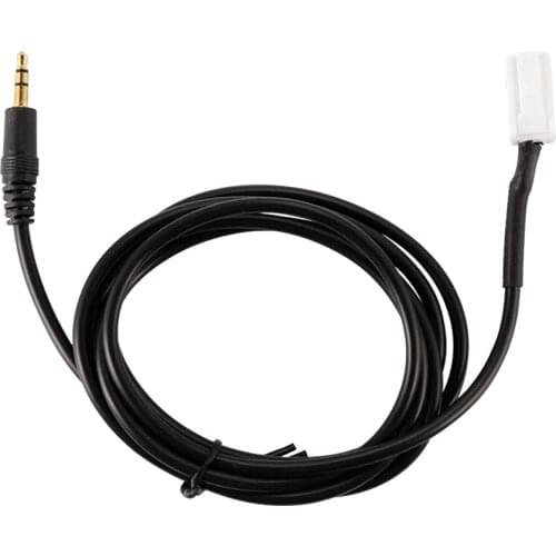 Replacement Auto Car Audio 3.5mm Aux Jack 8Pins Adapter Cable For Suzuki Swift Standard design, sound quality assurance