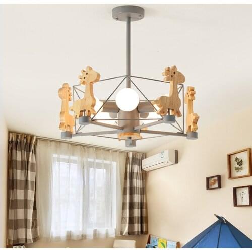 Modern Pendant Light Childrens Room Cartoon Lamp Simple Bedroom Lamp Nordic Pendant Lamps Contemporary Restaurant Kitchen Light