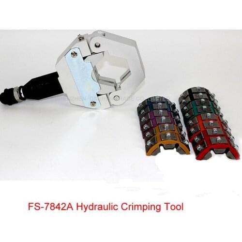 1pcs FS-7842A+CP-180pump Automative A/C Hose Crimping Tools for Repair Air Conditioner Pipes