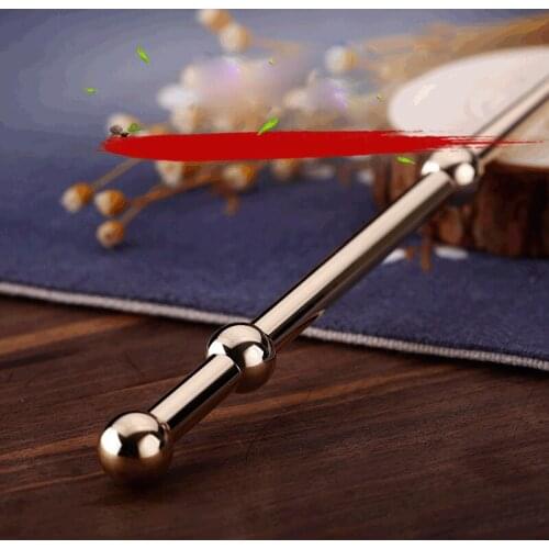 1PC Brass according to the meridian acupuncture rod a foot massager press foot dial the reinforced bar with acupuncture