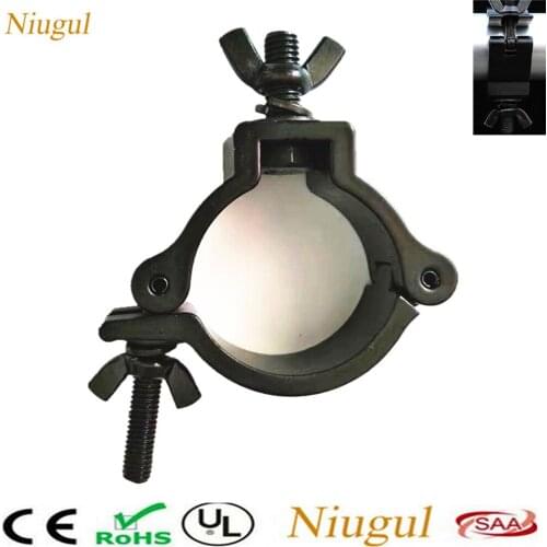 10pcs/lot LED Stage Light Hooks Aluminum Lights Hook Load 100kg 48-52mm Professional Stage Equipment DJ Club Light Hanging Clamp