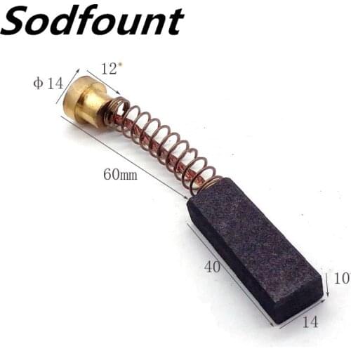 4pcs 10X14X40MM Surface Grinder Carbon Brush M7480M7475B Grinder Electric Brush