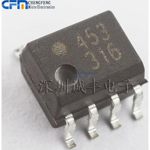 5pieces HCPL-0453-500E HCPL0453 0453 453 SOP