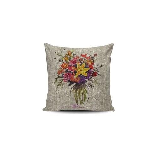Belnido Home Premium Flower Plant Themed Pillow decorate Case KRB1453