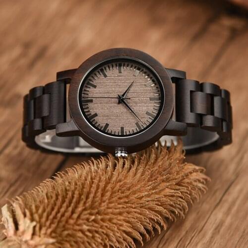 DODO DEER Mens Watch Wooden Custom Engraving Logo Brand Name Wrist watches Male montre homme Fashion Simple Mens Watch