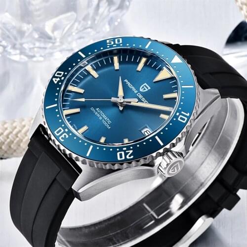 PAGANI DESIGN Top Brand Casual Sports Mens Mechanical Watch 100M Waterproof Sapphire Glass Automatic Watch Relogio Masculino