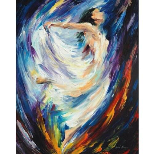 Beautiful Painting Home Decor angel of love Colorful oil paintings Canvas Abstract Modern Fine Art High quality Hand painted