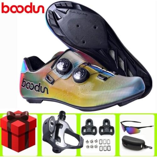 BOODUN Sapatilha Ciclismo Road Cycling Shoes Bike Self-Locking Ultralight Professional Bicycle Racing Sports Sneakers