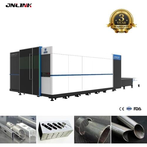 Laser Cutting Machine 6000W Fiber Laser Cutter Sheet Metal with full cover made in china