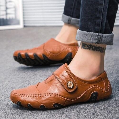 Mens shoes new bean shoes mens fashion breathable casual shoes mens plus cotton shoes mens British business shoes men