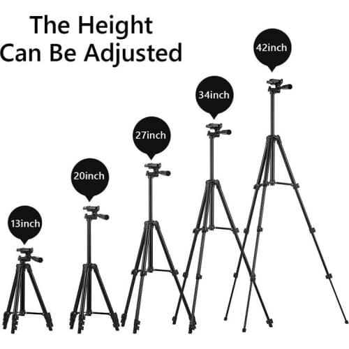 New Arrival Camera Tripod Stand Mount With Remote Control Universal Mobile Phone Holder for iPhone Huawei Xiaomi DSLR Camera