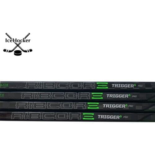 NEW ARRIVAL Ice Hockey Stick Trigger Series 5 pro with Grip Blank Carbon Hockey Sticks Tape SR P19 Flex 75/85/105