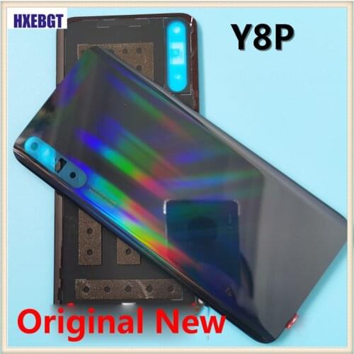 Original Back Housing Battery Rear Cover For Huawei Y8P 2020 Back Cover Chassis Door + Sticker Glue Replacement Parts