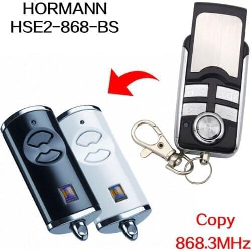 HORMANN 868MHz rolling code remote control HORMANN HSE2 HSE4 HSE5 868 BS garage gate door remote control 868MHz