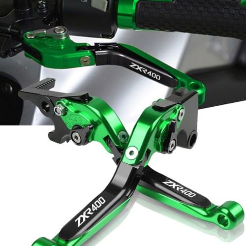 For kawasaki ZXR400 ZXR 400 All Years Motorcycle Accessories Extendable folding adjustable Brake Clutch Levers Motorbike lever