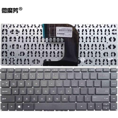 New RU laptop keyboard for HP 14-AC 14-AF 14-AQ 14-DF 14-AM TPN-I119 I124 340 G4 Russian keyboard