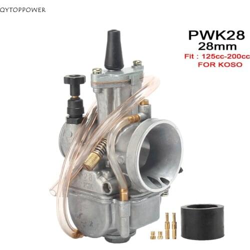 Universal Motorcycle PWK Carburetor for Koso OKO Power Jet PWK 28mm 30mm Carburetor