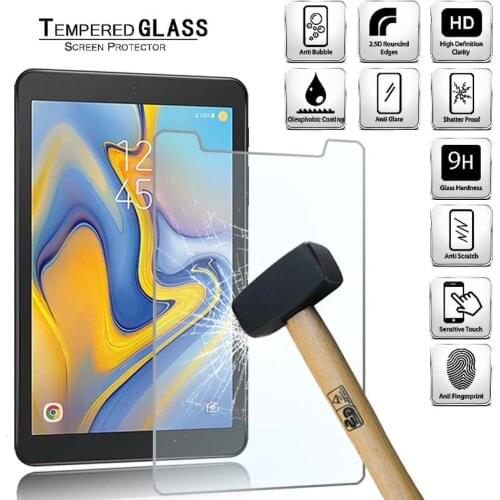 Tablet Tempered Glass Screen Protector Cover for Samsung Galaxy Tab A 8.0 (2018) LTE T387 HD Eye Protection Tempered Film
